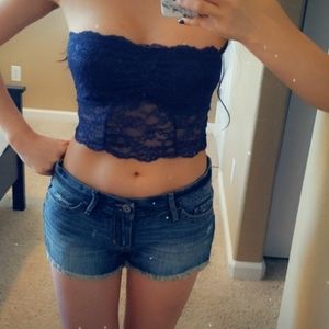 🔮5/$25 AE floral lace bandeau/bralette